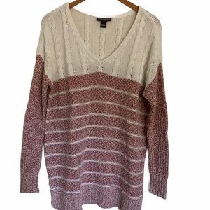 Pea In The Pod V neck knit Maternity Sweater